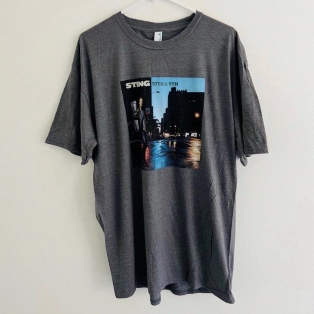Sting 57th & 9th Album Tee XL